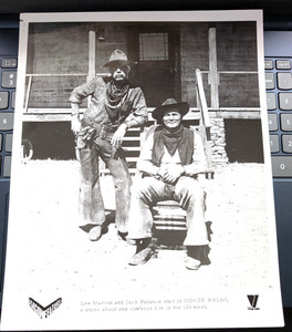 1970 8x10 THEATRE Lobby Photo-MONTE WALSH-stars LEE MARVIN & JACK PALANCE