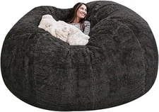 Bean Bag,Big Huge Giant Bean Bag Chair for , (No Filler) Bean Bag Chair for  Kid