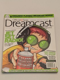 Official Sega Dreamcast Magazine Lot of 7 1999-2000 Excellent Cndtion Orig Owner