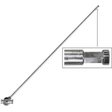 Kupo 40" Hex Grip Arm with Big Handle, Silver