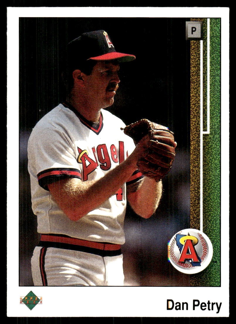 Dan Petry 1989 Upper Deck #552 Angels FREE SHIPPING StackedPacks