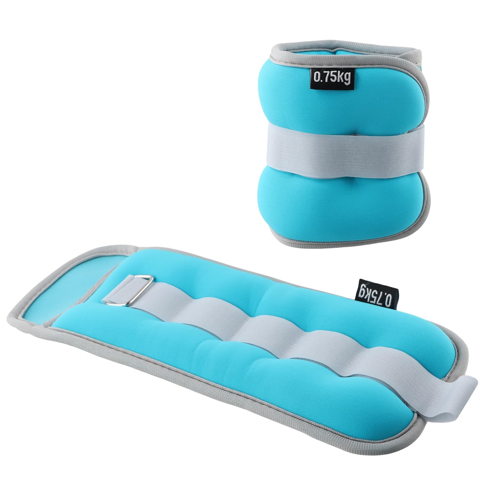 Poids de poignet 0.75kg lesté pour cheville musculation fitness et pilates