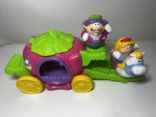 PLAYSKOOL Weebles Storybook World Princess Cinderella Carriage Figures & Horse