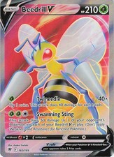 Beedrill V 160189 Ultra Rare Astral Radiance Pokemon Holo Near Mint