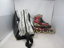 Rollerblade Speedmachine 8.0 Fly Inline Skates W/ 100mm Wheels Men's 9  Case
