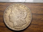 MORGAN SILVER DOLLAR 1921 S NICE BETTER DATE AU/BU TONER! 90% SILVER DOLLAR