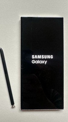 Samsung Galaxy S23 Ultra 512GB 12GB White CRACKED WORKING For Parts Trade In