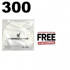 300 Anti Static Round Bottom Semi-transparent 12" Vinyl 33 RPM Inner **1-3 DAYS
