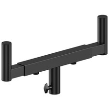 Upgraded Dual Fork Bracket Speaker Mount Bar Mounting Adjustable Width 13.78-...