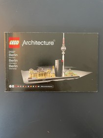 LEGO #21027 Architecture Berlin 100% Complete Set Without Box (Retired)