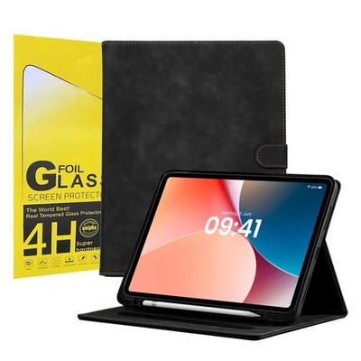 Tablet Schutz Hülle für Apple iPad Pro (M5) 13 2025 Cover Case Schwarz 4H Folie