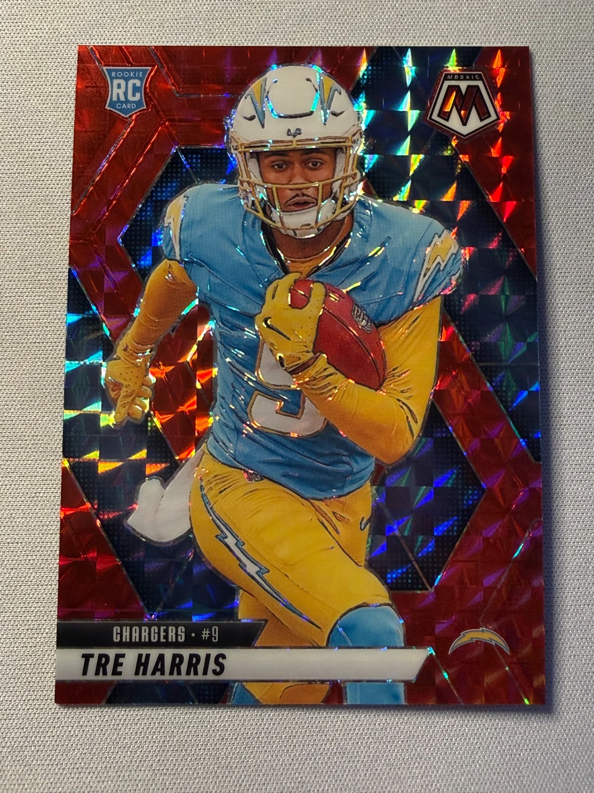 2025 Mosaic - Tre Harris #326 Red Mosaic