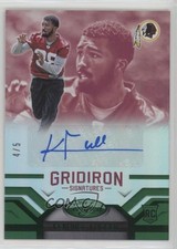 2016 Certified Gridiron Signatures Mirror Green 4/5 Kendall Fuller Auto 0f6