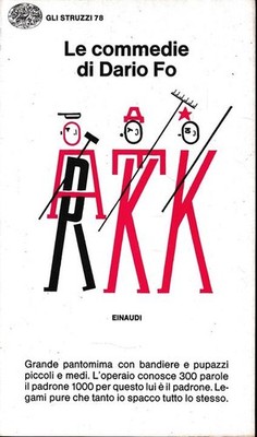 FRANCA KUPFER - DIE KOMÖDIEN DES DARIO FO - GEBRAUCHTES BUCH