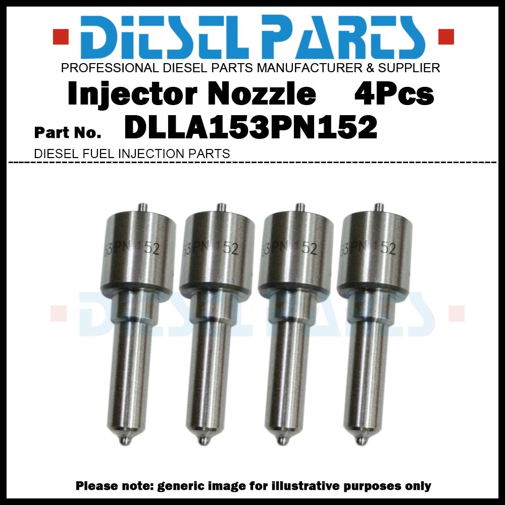 4x Diesel Fuel Injector Nozzle Tip NP-DLLA153PN152 for ISUZU D-Max