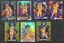 Los Angeles Lakers Basketball Card Lot (7) Premium Cards