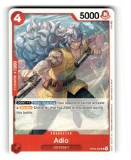 One Piece Adio OP03-002 U NM EN