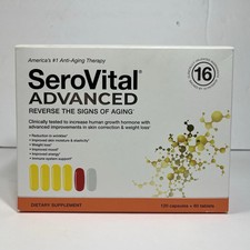 Serovital Advanced Anti-aging Dietary Supplement 120 Capsules60 Tablets 226