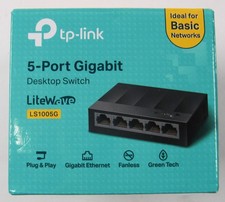 TP-Link 5 Port Gigabit Unmanaged Ethernet Switch, Network Hub