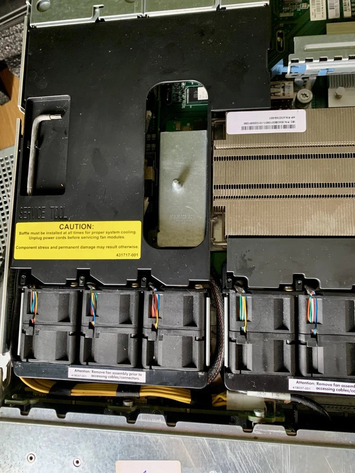 HP ProLiant DL360 G5 20GB RAM No HDD's - Image 3 of 4