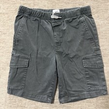Old Navy Cargo Shorts Boys XL 14-16 Husky Grey