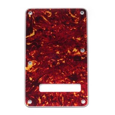 Musiclily Vintage Tortoise Back Plate For Fender Standard Strat ST Modern Guitar