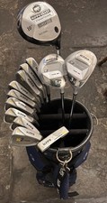 Mens R/H Hippo Full Golf Clubs set, SC2 Golf Irons, Driver, Woods, Putter, Bag