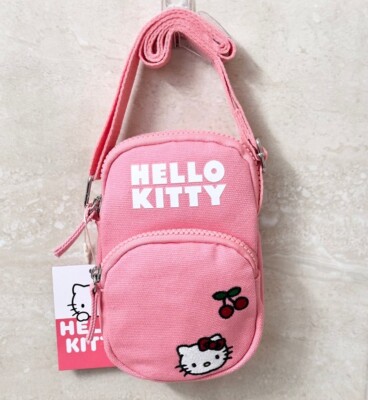 Hello Kitty Crossbody Bag Cell Phone Holder *Primark*-NEW