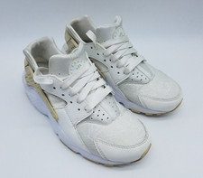Nike Air Huarache Run SE GS Youths Running Shoes Size 5.5Y Womens Size 7 White