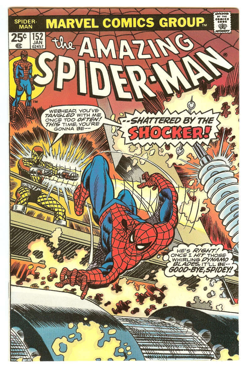 AMAZING SPIDER-MAN #152 7.5 // SHOCKER APPEARANCE MARVEL COMICS