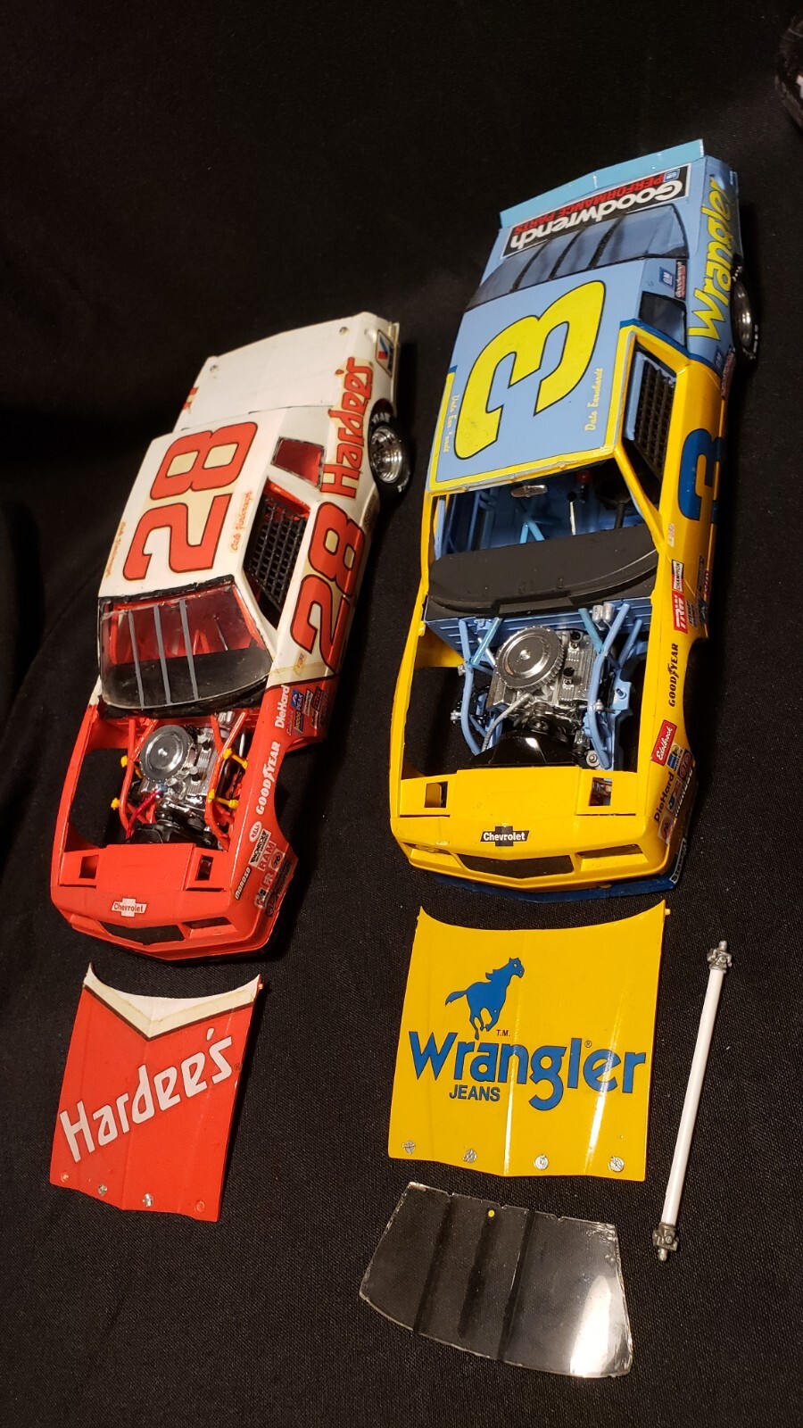 Vintage Monogram Nascar Race Stock Cars Earnhardt Yarborough Junkyard Lot Models eBay