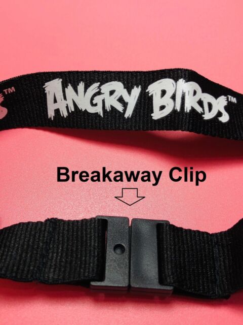 Disney Mickey/Minnie Breakaway Lanyard ID Card Key Holder Strap Angry Birds BNWT OR11095