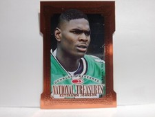 1997 Donruss Preferred National Treasures Cut to the Chase Keyshawn Johnson #128
