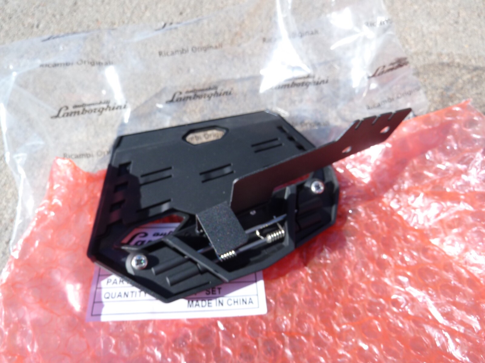 Lamborghini Aventador OEM LHD Cell phone Holder Bracket 73X Factory Accessory