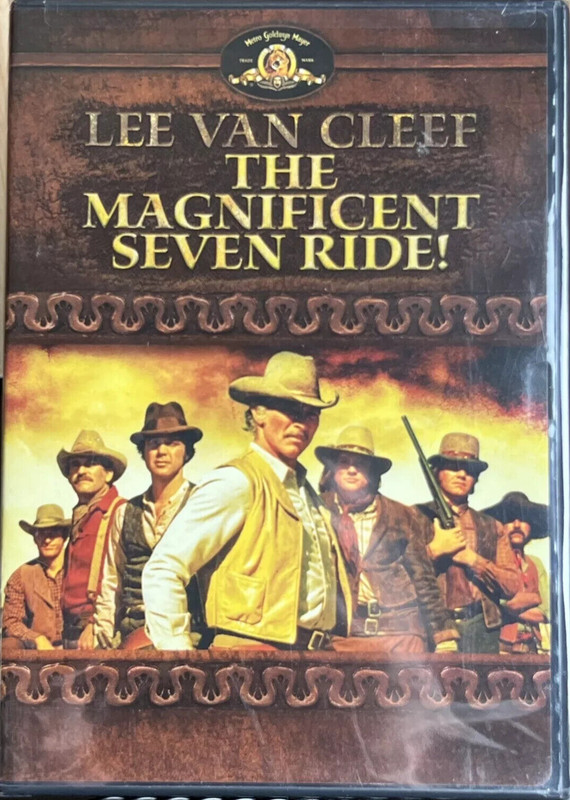 The Magnificent Seven Ride (DVD, 1972) New/Sealed 