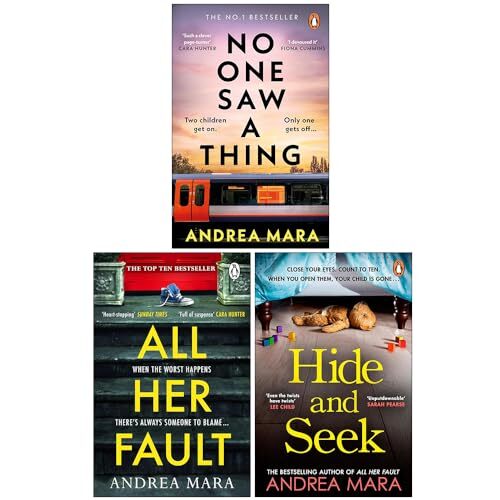 Andrea Mara Collection 3 Books Set (No One Saw a Thing, All Her Fa | Andrea Mara