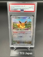Eevee (Master Ball Pattern) 125/187 Sv8a: Terastal Fest Ex Holo