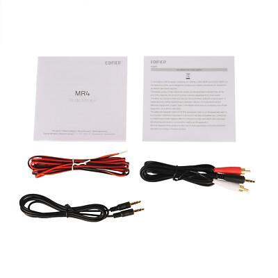 Edifier MR4 Powered Studio Monitor Speakers TRS Balanced RCA AUX