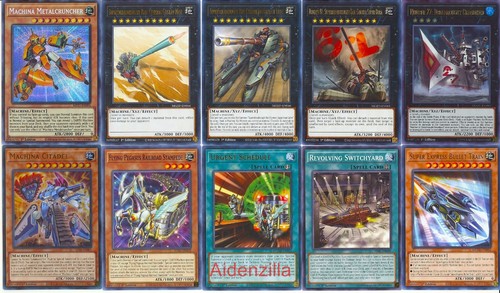 Yugioh Train Earth Machine Deck - Juggernaut Liebe Gustav Max Urgent Schedule