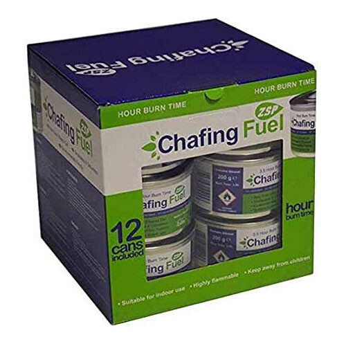 Chafing Dish Fuel Gel Single Cans Non Toxic Catering Buffet 2.5H Burn