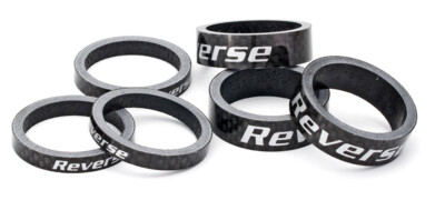 Reverse Gabelschaft Carbon Spacer 5mm 1 1/8 schwarz