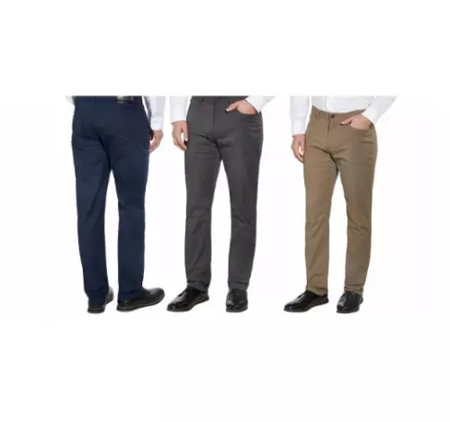 English Laundry Men's The Midway 5-Pocket Zippered Pocket Stretch Pants