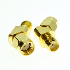 SMA Male to SMA Female Connector Adapter 45 Degree 135 Angle for FPV WIFI Race