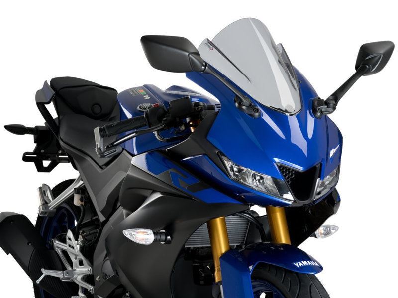 Puig Light Smoke Z-Racing Screen Yamaha YZF 125 R 2019-2022