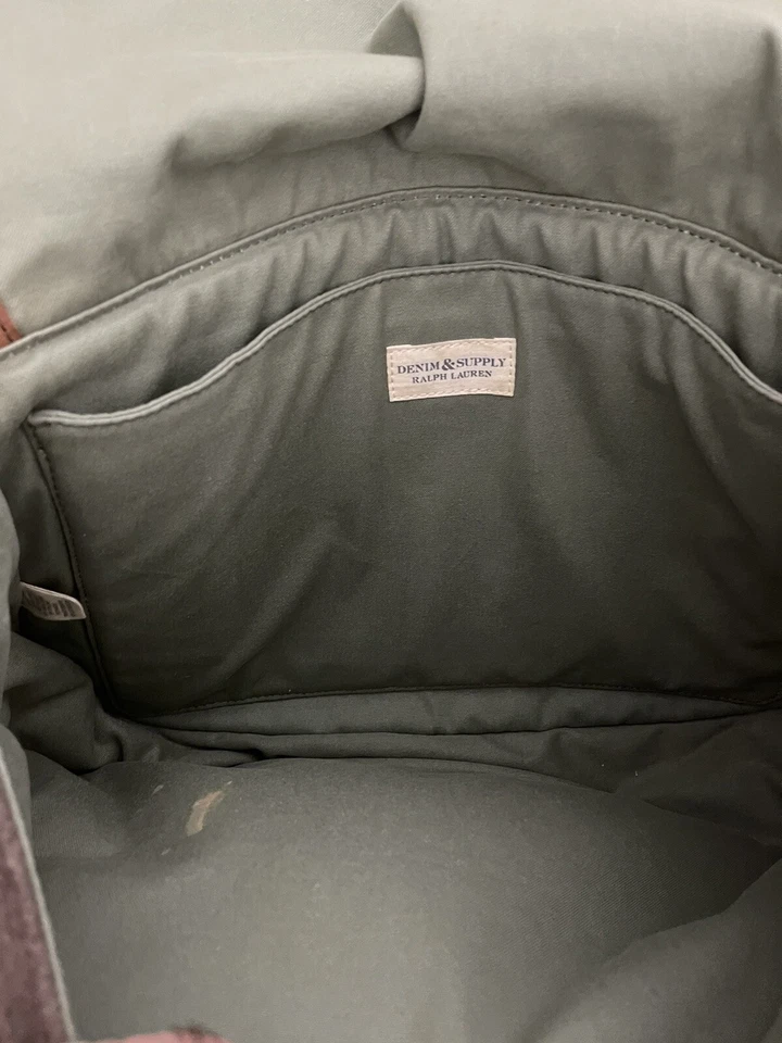 Ralph Lauren Rugby Rayas Cartera Suroeste Bolso de Mano RRL Mensajero Azteca Polo Bolso Foto 2 de 4