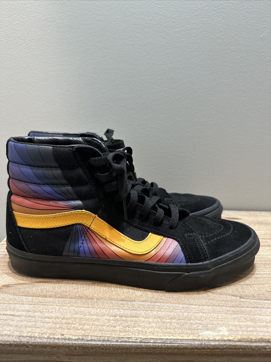 VANS Sk8-Hi Reissue Refract Black/Multi Men's Women's 11