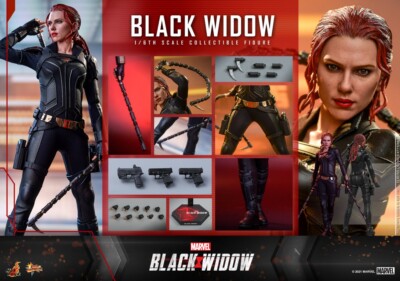 Neu Hot Toys MMS603 1/6 schwarze Witwe Actionfigur normale Ver. Actionfigur