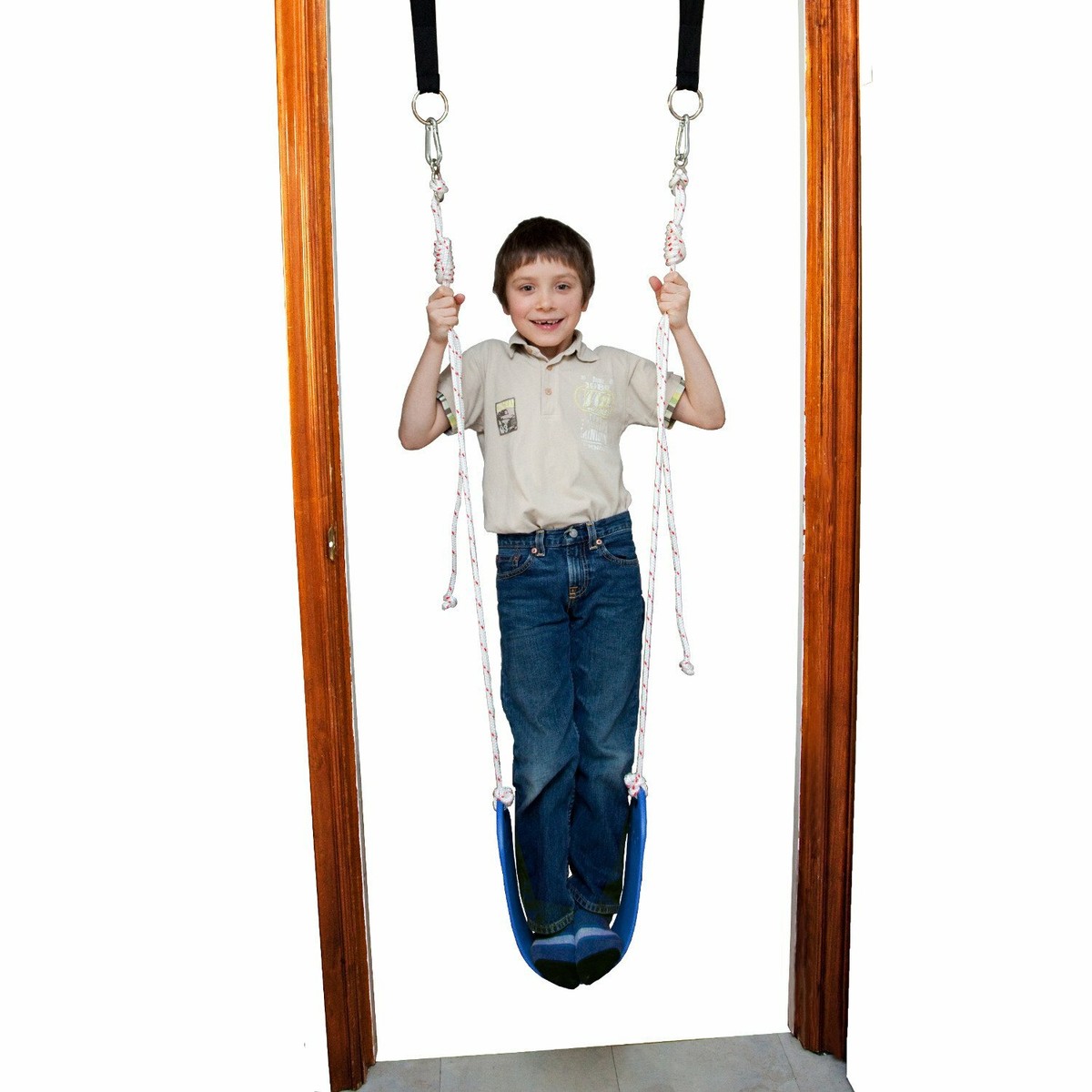 Gorilla Bar Indoor Playground For Kids 3-6 DreamGYM Doorway Swing