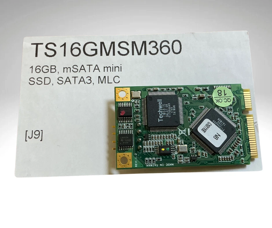 Transcend MSM360 16GB mSATA SSD SATA/600 – 3 Yr Warranty – TS16GMSM360 - Image 2 of 2