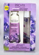 Scented Oil Therapy Hand Cream Cuticle Oil PRO-FX Gift Set Freesia Lavender